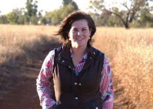 Past recipient, Zoe Rickertt, now working as a veterinarian in Clermont, Qld