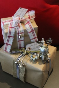 Gorgeous gift wrapping from The Long Track Pantry in Jugiong available on Saturday December 6th, 13th & 20th between 10am and 2pm