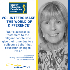CEF respects 'the world of difference' of volunteers, this National Volunteer Week.