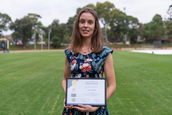 2019 CEF Young Achiever Dr Grace Causer