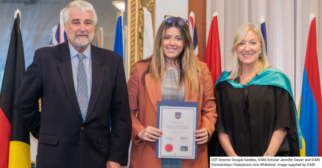ICMS scholarship presentation 2022