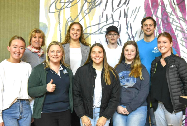University of Newcastle CEF supported students together