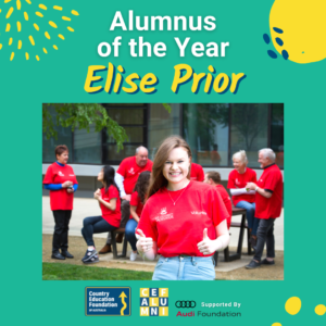 Alumni Award winners 2022 - Elise Prior