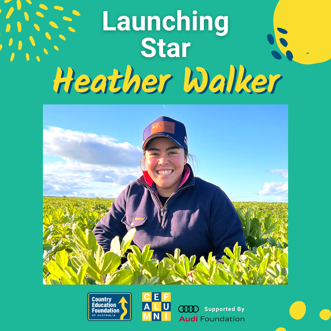 Country Education Foundation of Australia Launching Star, Heather Walker.