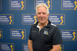 CEF Port Lincoln Launch- Chair Greg Barry.